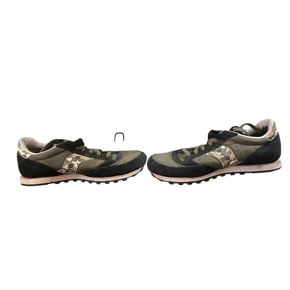 Size 9.5 - Saucony Jazz Original Brown/Camo/Green - Picture 4 of 8